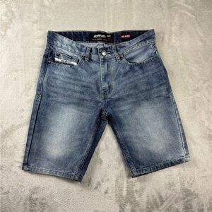ECKO Unltd Denim Rhino Jean Shorts Men’s Size 30 Baggy Y2k Skater Street Jhorts